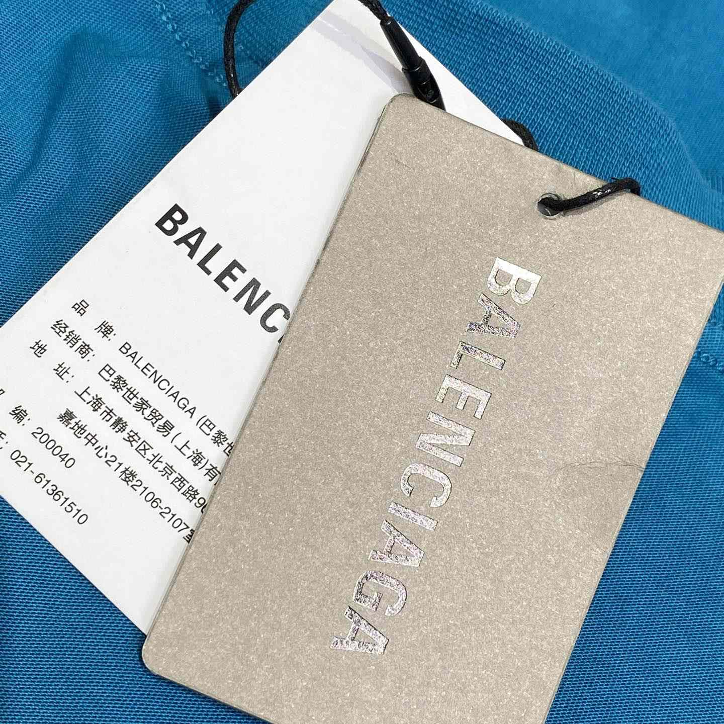 Balenciaga Inside-Out T-Shirt Medium Fit In Army Green - DopestKickz