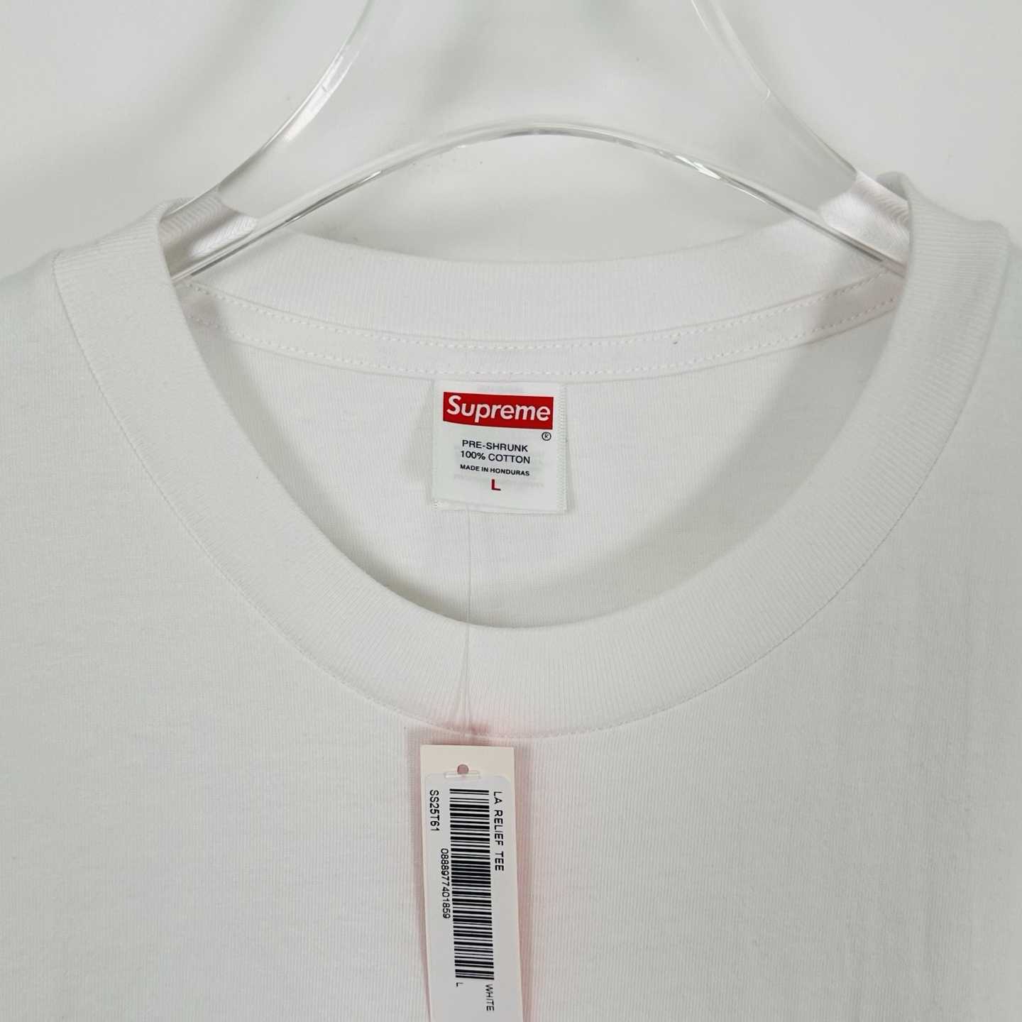 Supreme Los Angeles Fire Relief Box Logo Tee - DopestKickz