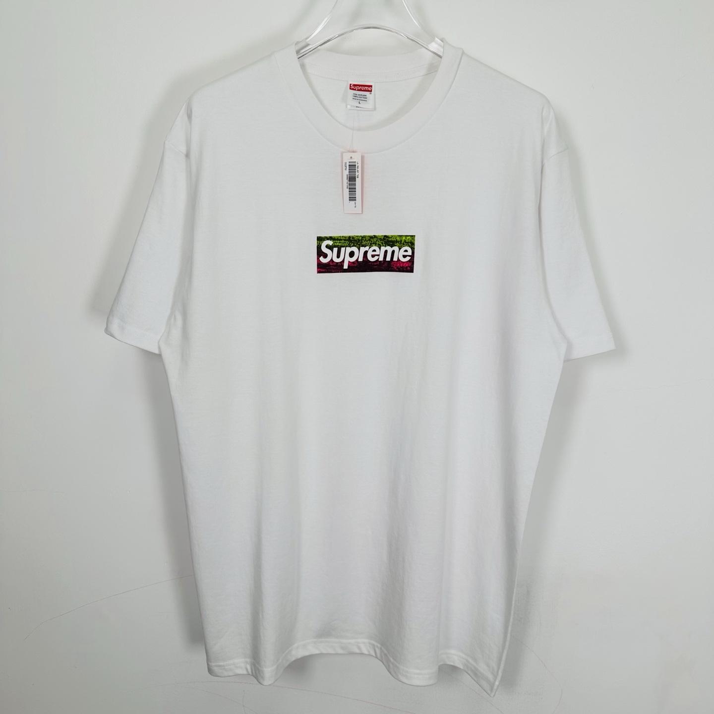Supreme Los Angeles Fire Relief Box Logo Tee - DopestKickz