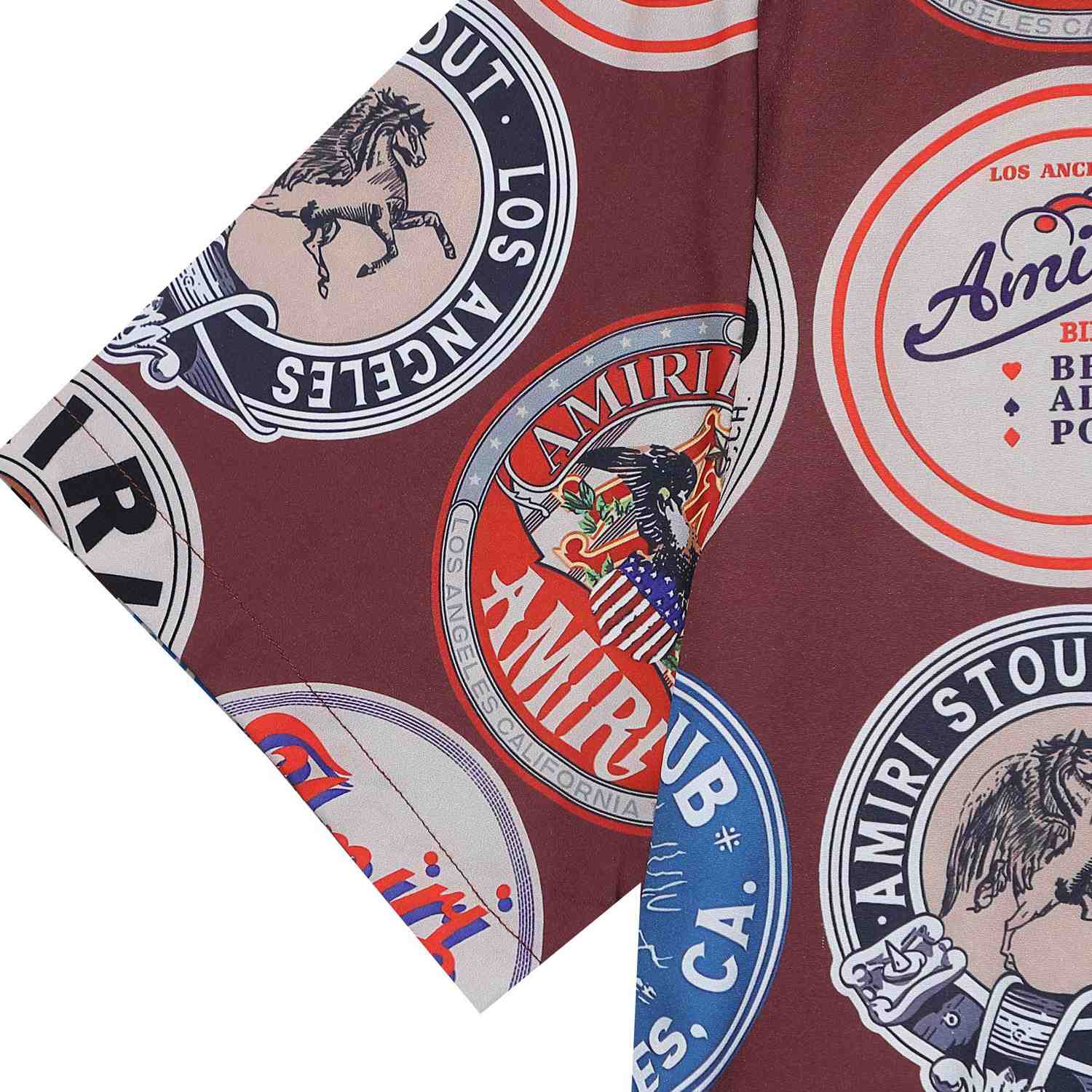 Amiri Silk Shirt And Short - DopestKickz