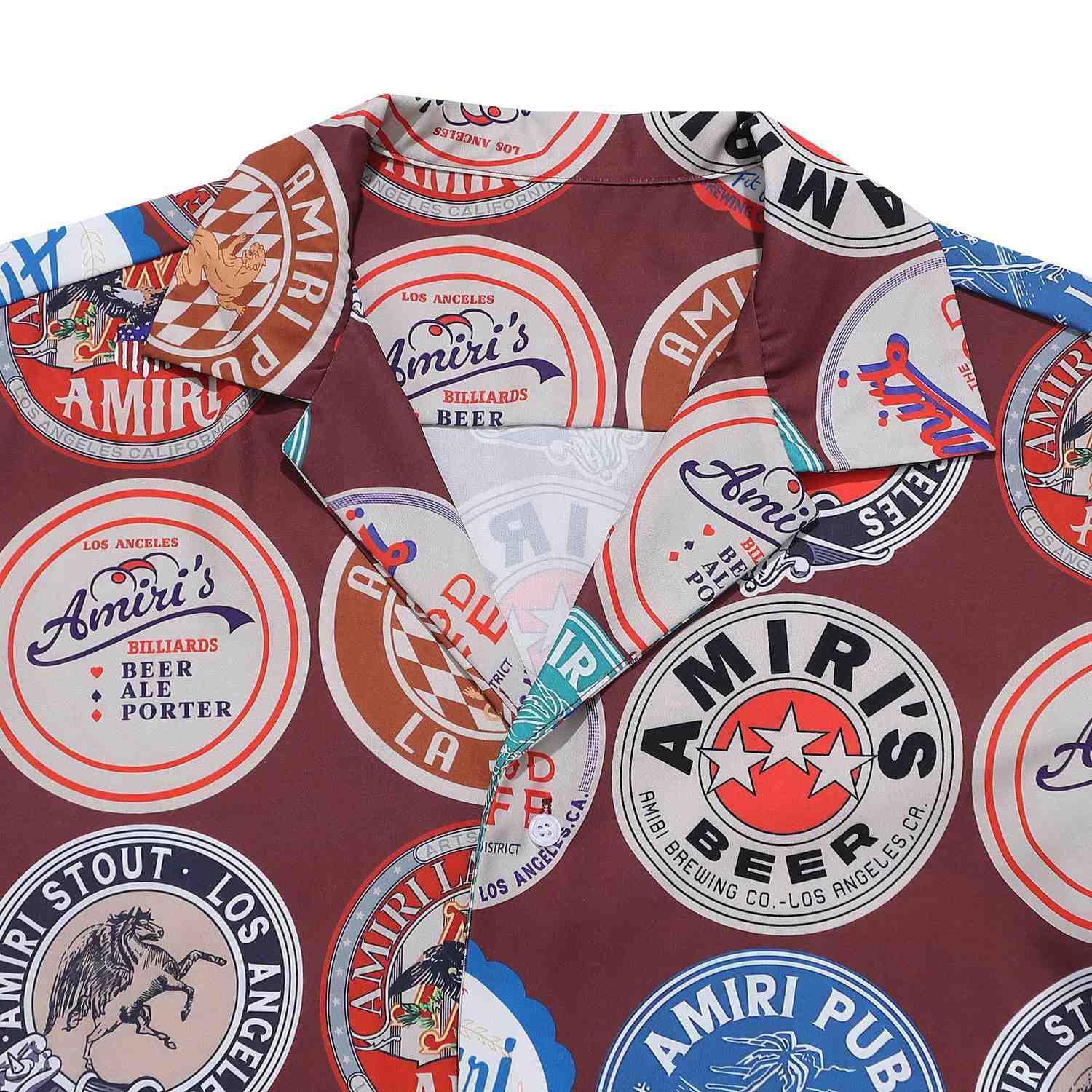 Amiri Silk Shirt And Short - DopestKickz