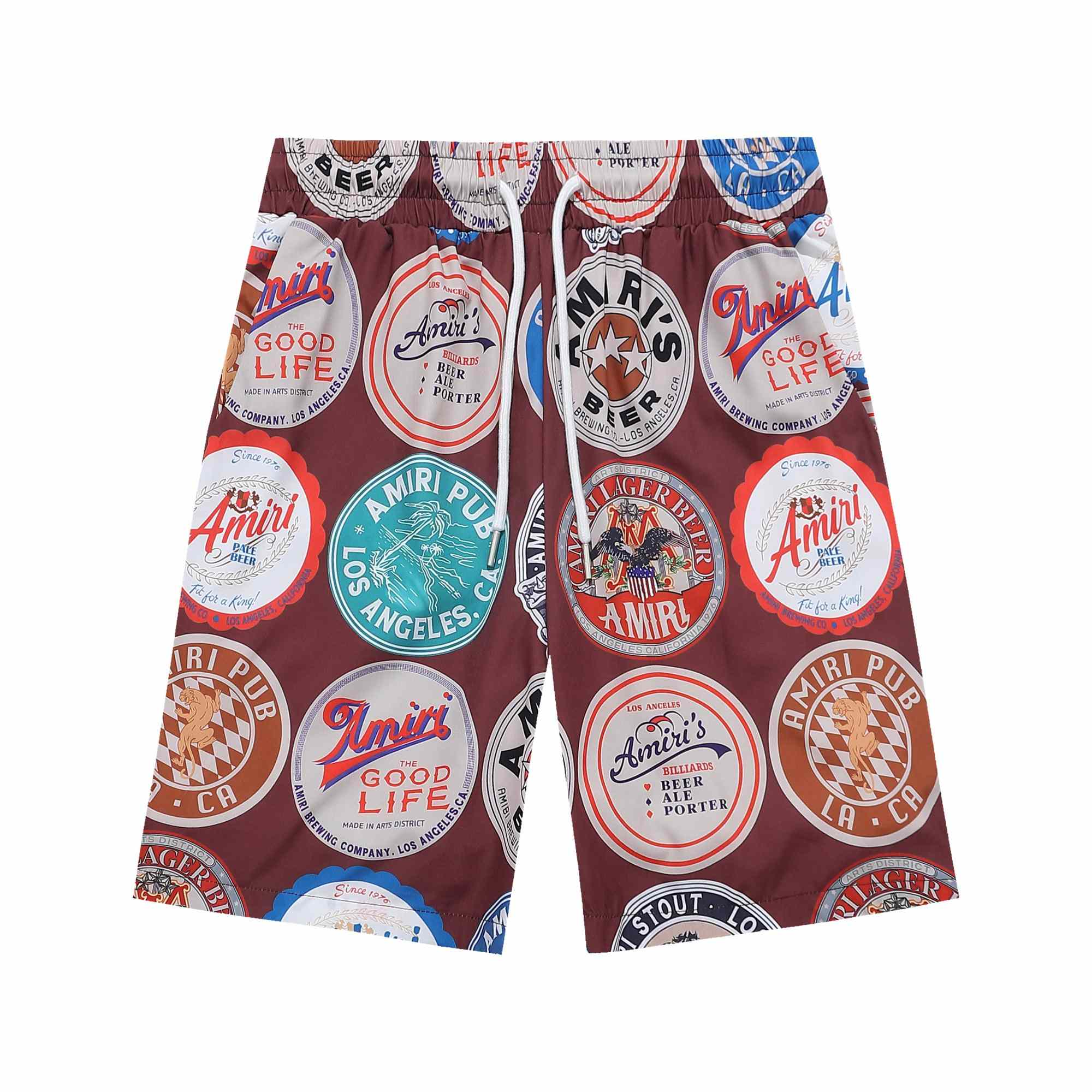 Amiri Silk Shirt And Short - DopestKickz