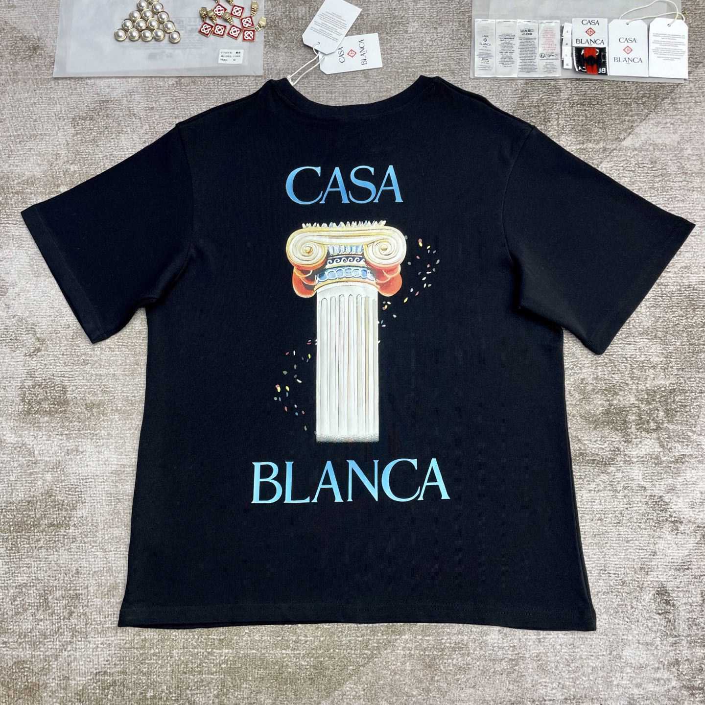 Casablanca La Colonne T-Shirt   C956 - DopestKickz