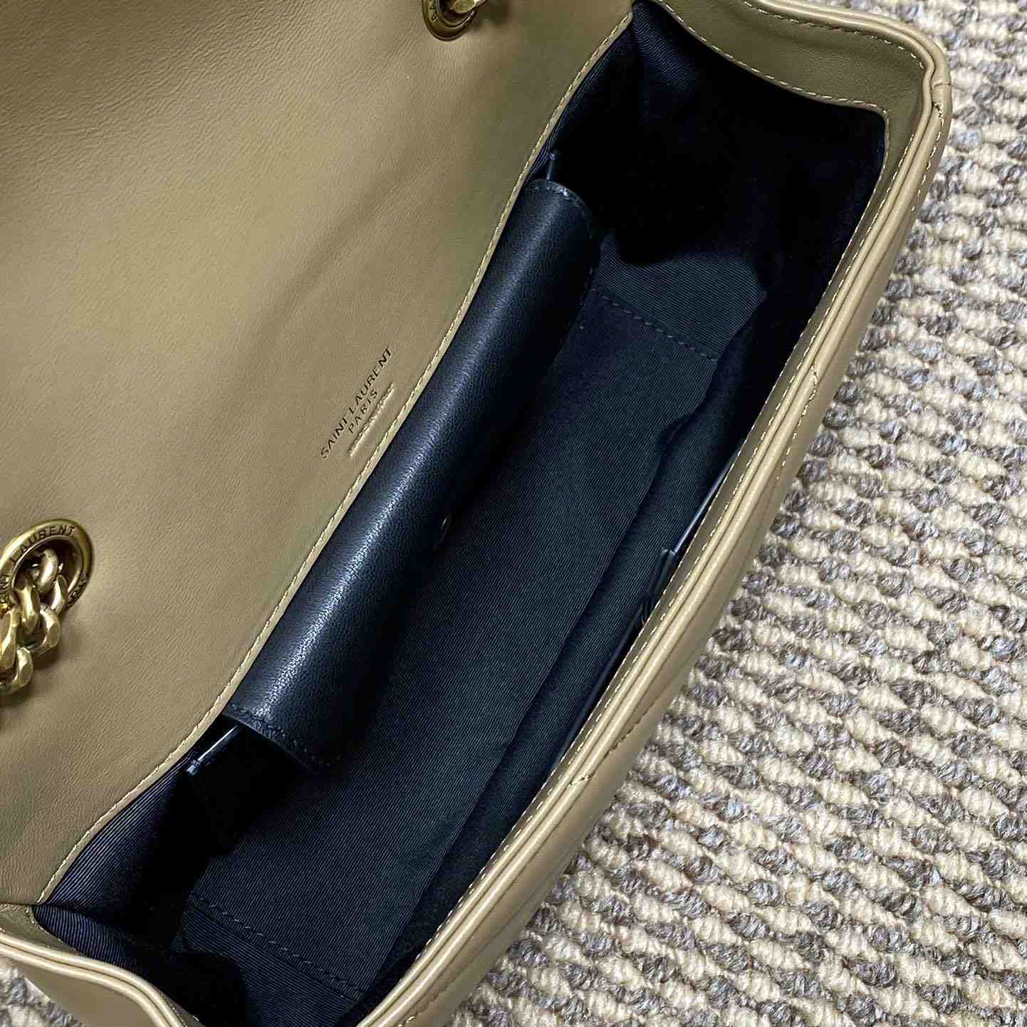 Saint Laurent Loulou Small In Matelasse Lambskin - DopestKickz