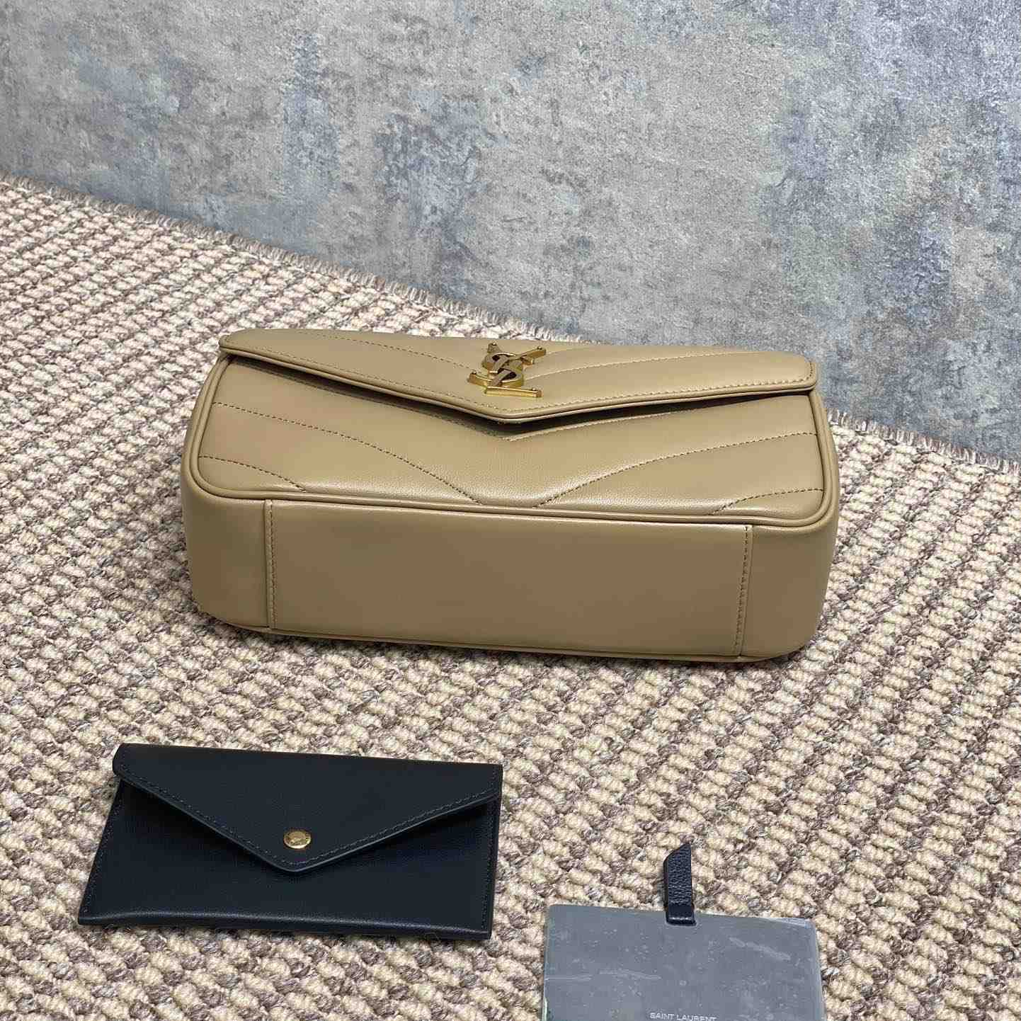 Saint Laurent Loulou Small In Matelasse Lambskin - DopestKickz