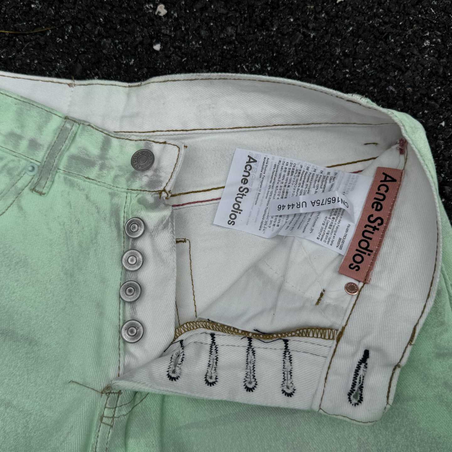 Acne Studios Loose Fit Jeans - 1981M - DopestKickz