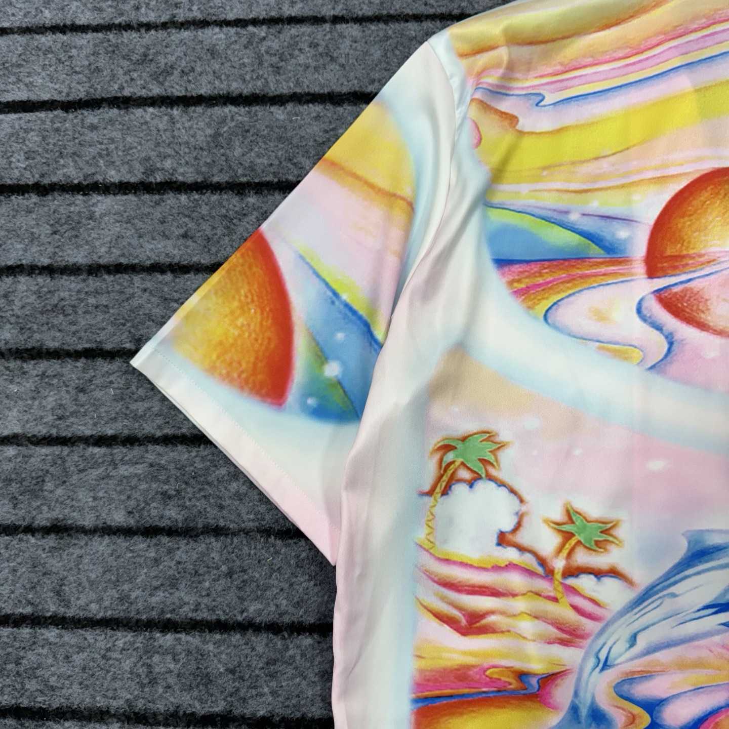 Casablanca Psychedelic Nirvana Swim Shirt - DopestKickz