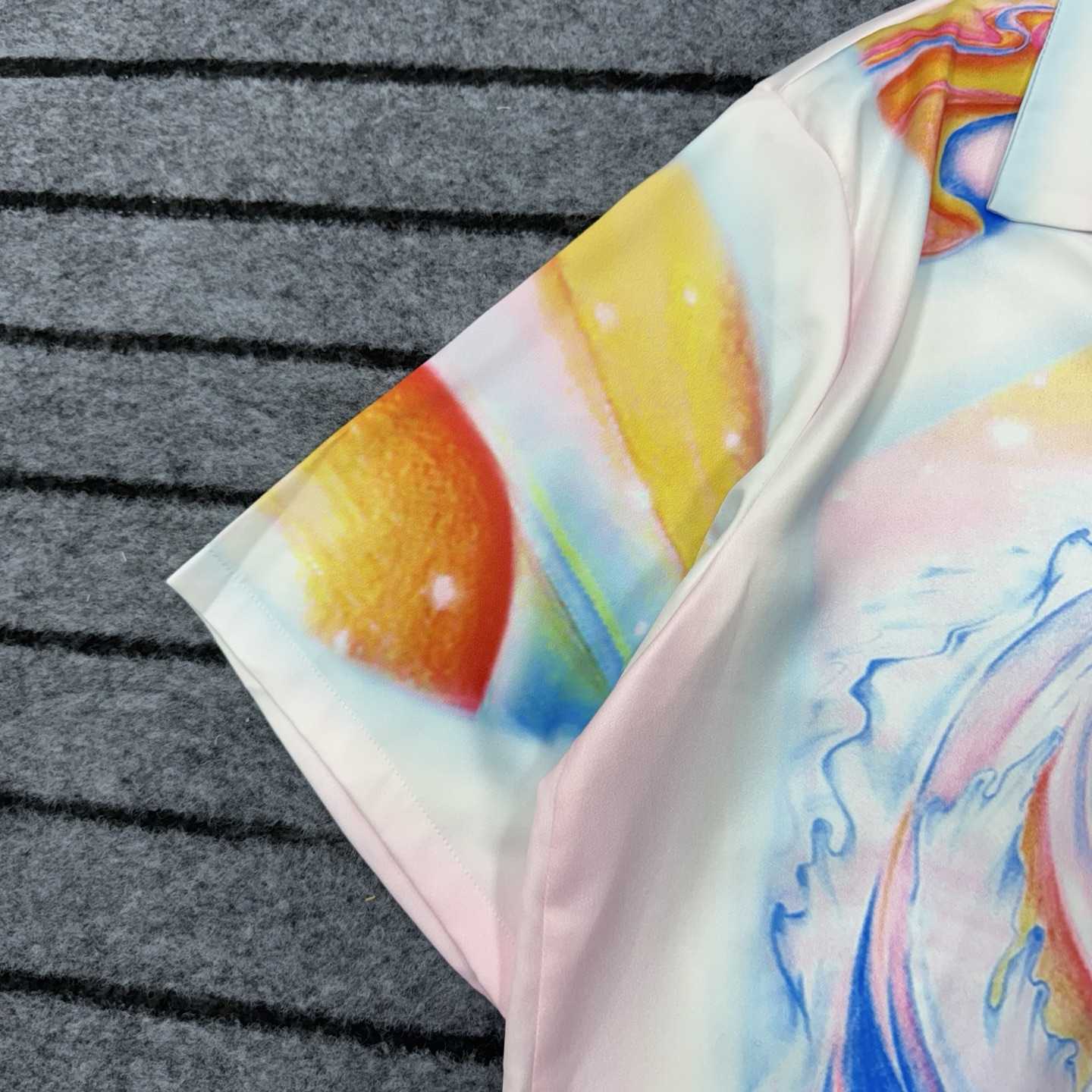 Casablanca Psychedelic Nirvana Swim Shirt - DopestKickz