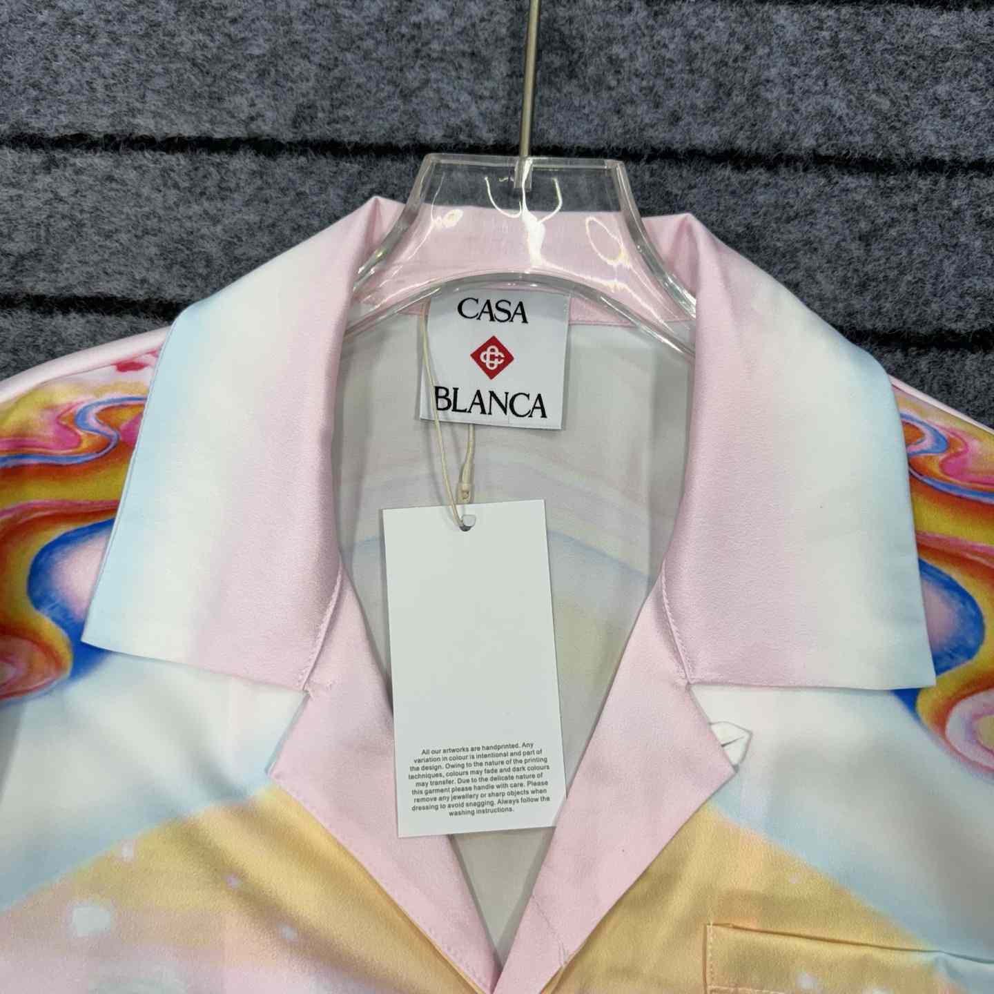 Casablanca Psychedelic Nirvana Swim Shirt - DopestKickz