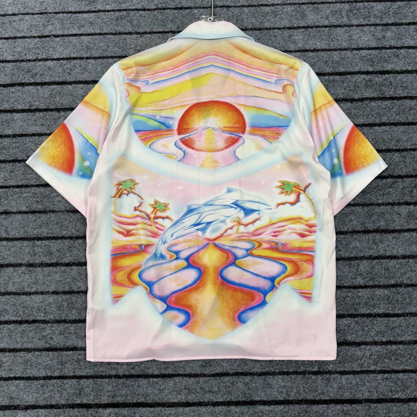 Casablanca Psychedelic Nirvana Swim Shirt - DopestKickz