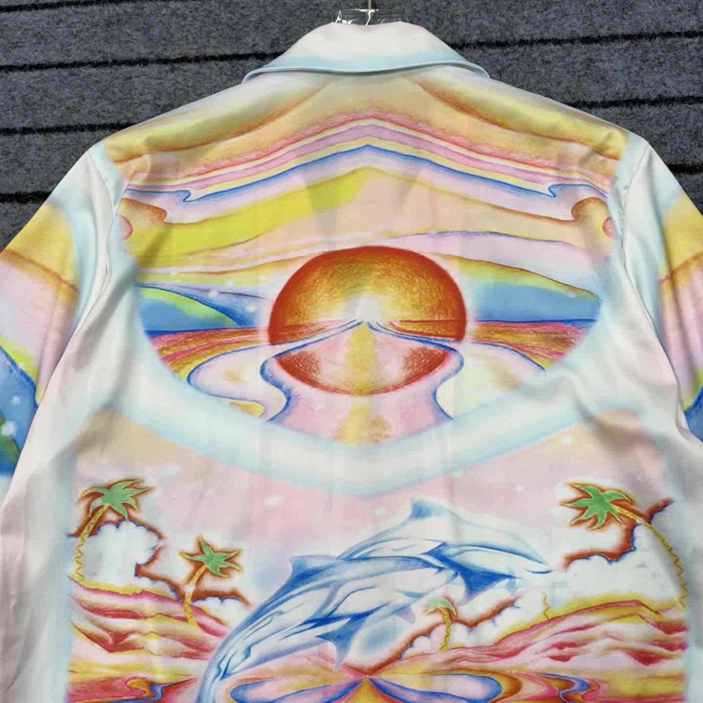 Casablanca Psychedelic Nirvana Swim Shirt - DopestKickz