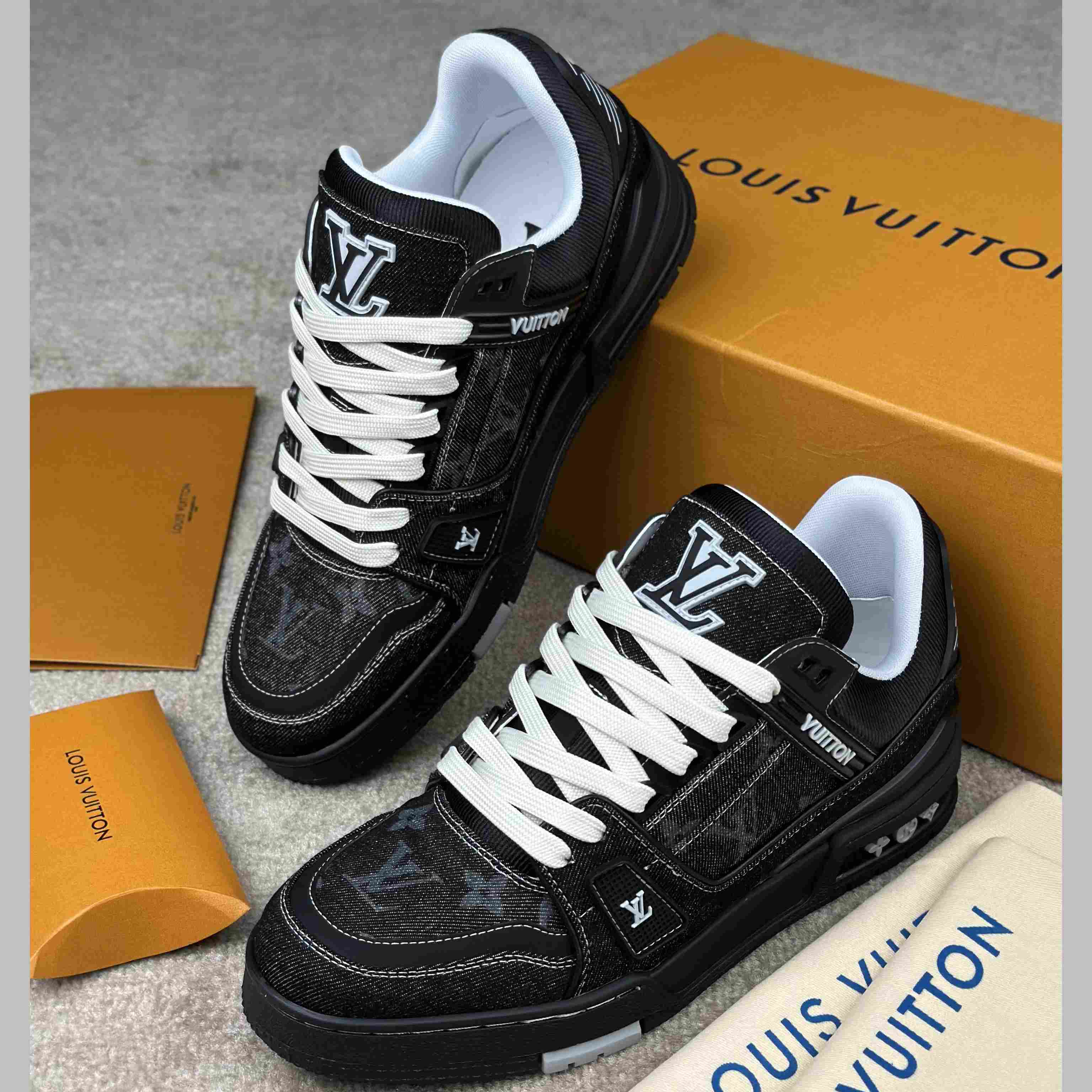 Louis Vuitton LV Trainer Sneaker  1AHSZR - DopestKickz