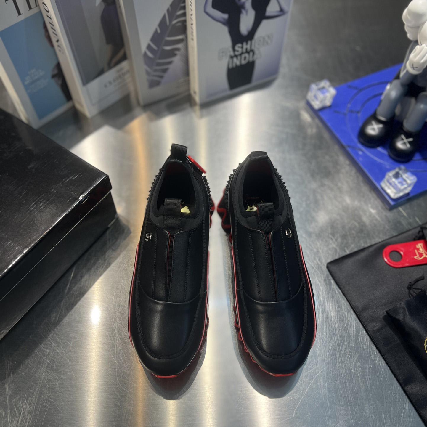 Christian Louboutin Sharkyloub SP Spikes Sneakers  - DopestKickz