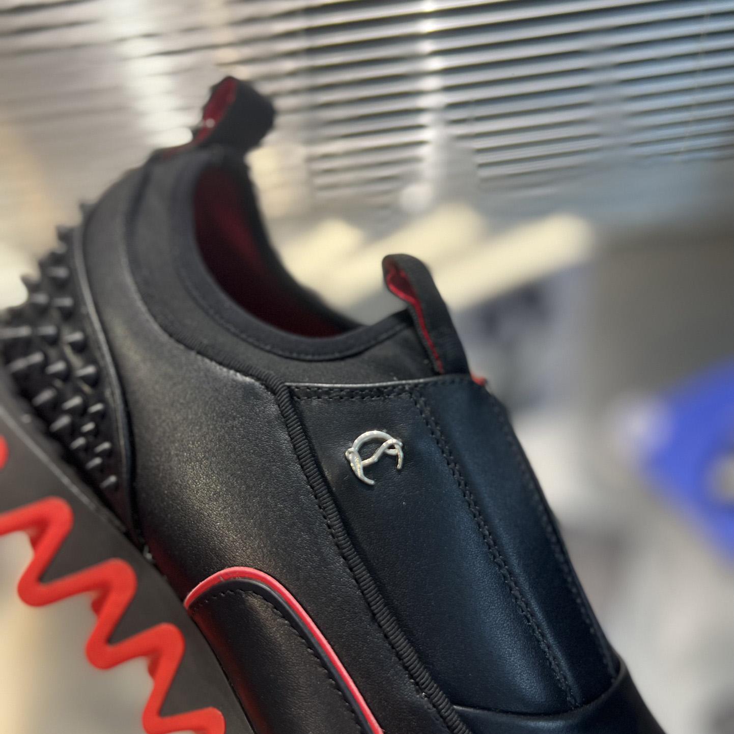 Christian Louboutin Sharkyloub SP Spikes Sneakers  - DopestKickz