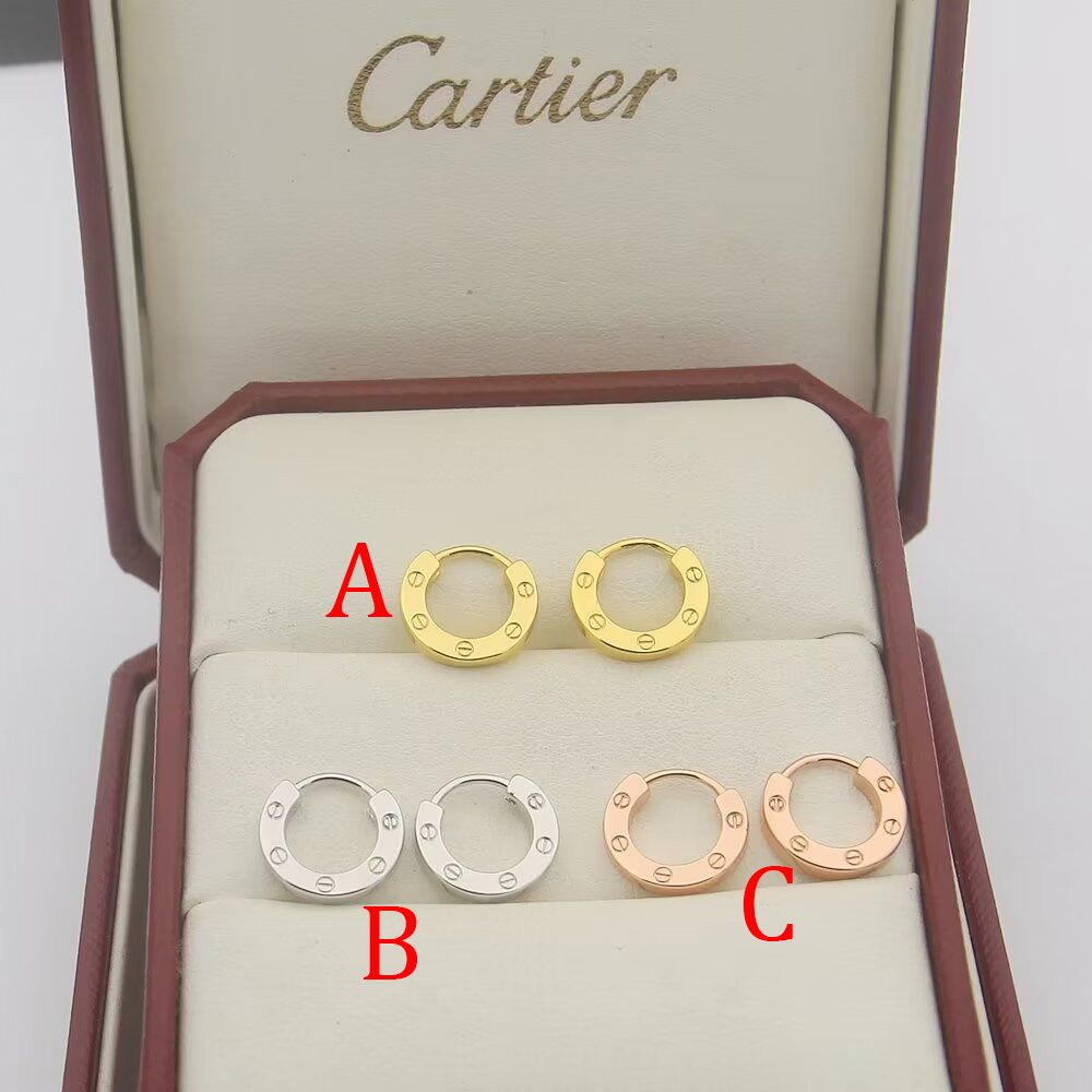 Cartier Earrings - DopestKickz