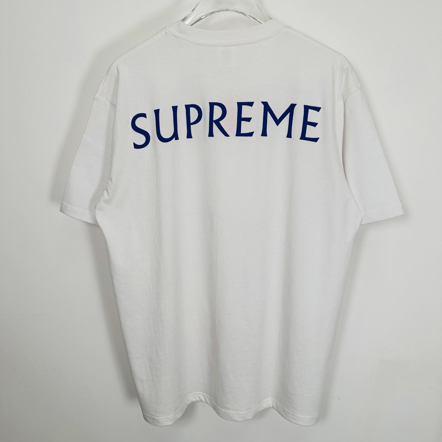 Supreme Damien Hirst Tee White - DopestKickz