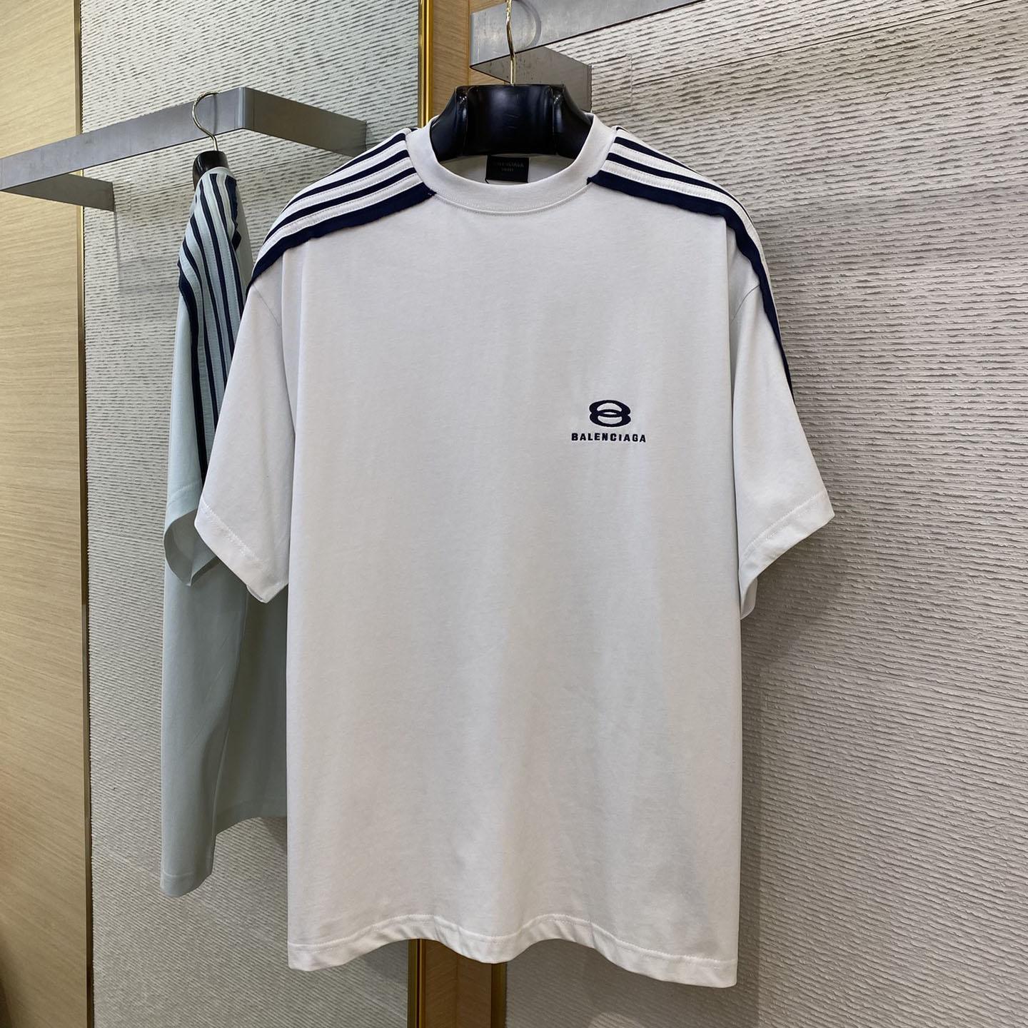 Balenciaga Unity Sports Icon Oversized T-Shirt In Dirty White - DopestKickz