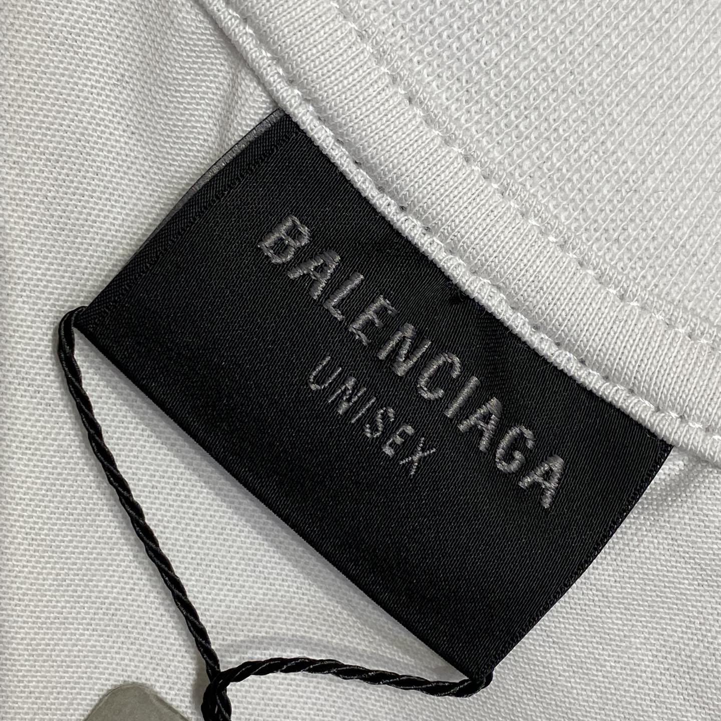 Balenciaga Unity Sports Icon Oversized T-Shirt In Dirty White - DopestKickz