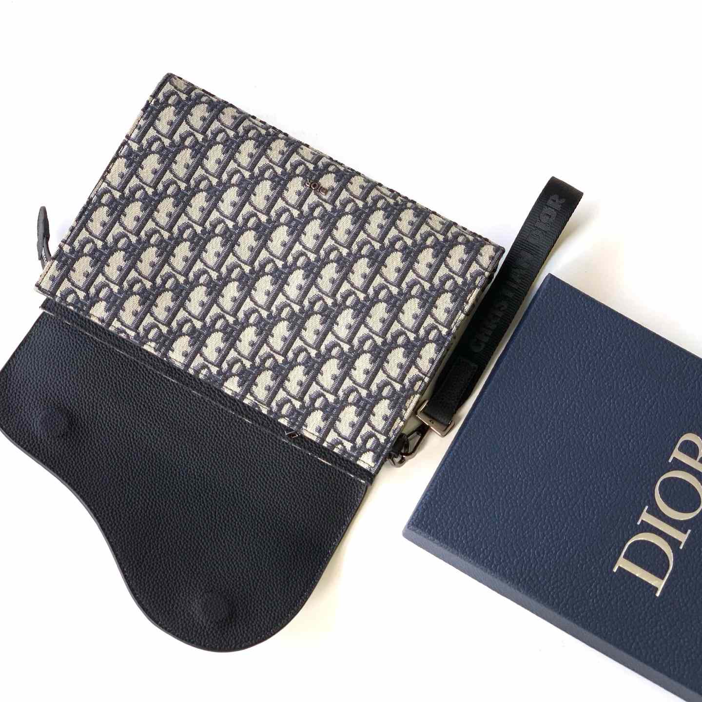 Dior Saddle A5 Triangle Pouch  - DopestKickz
