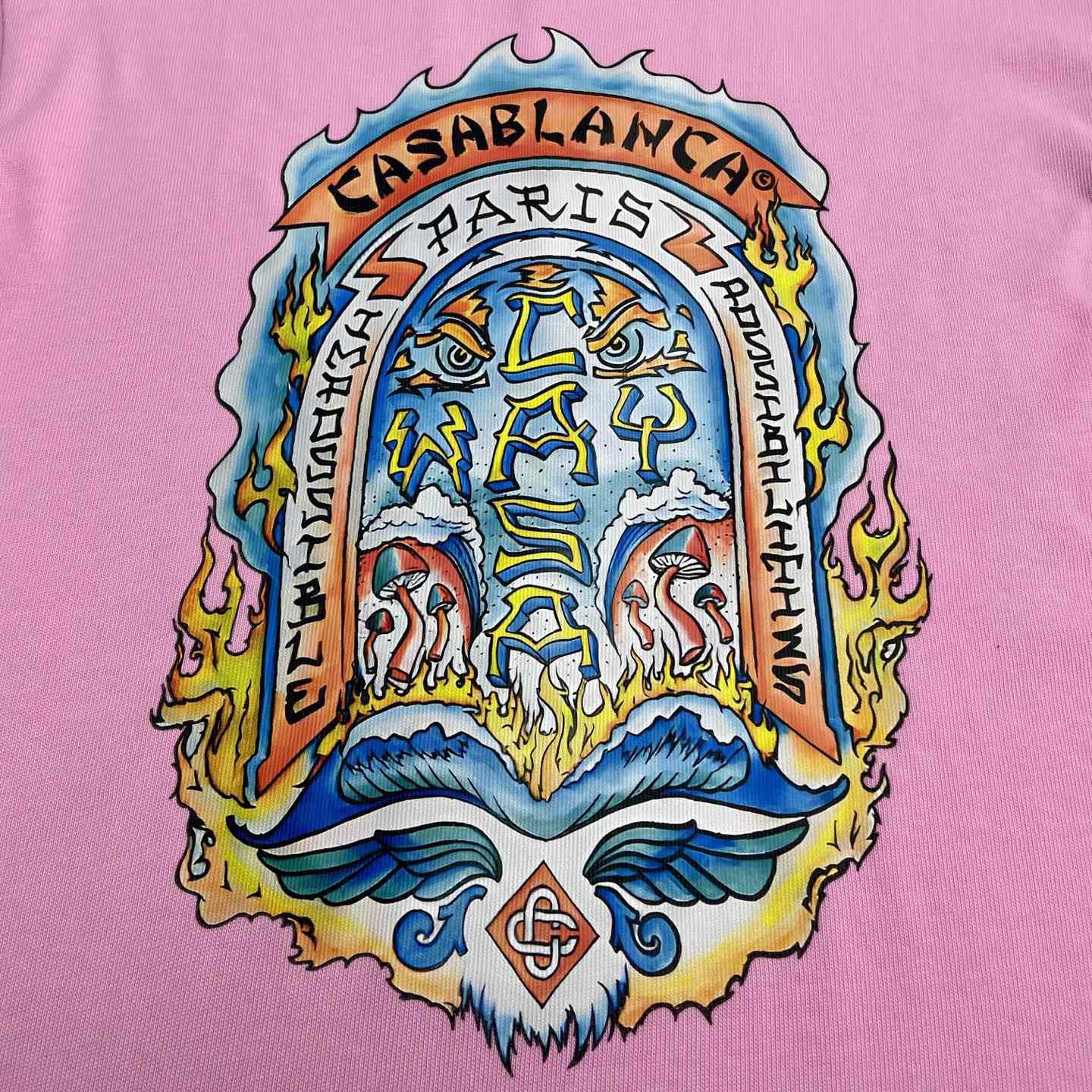 Casablanca Casa Way Skate Printed T-shirt   C982 - DopestKickz