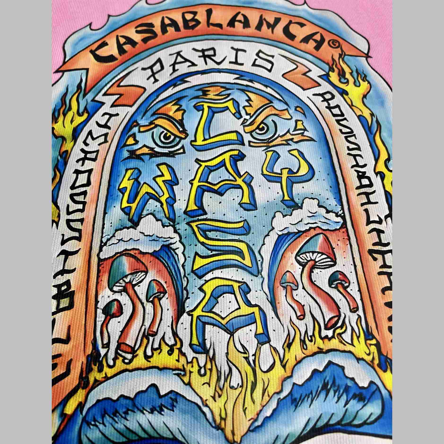 Casablanca Casa Way Skate Printed T-shirt   C982 - DopestKickz