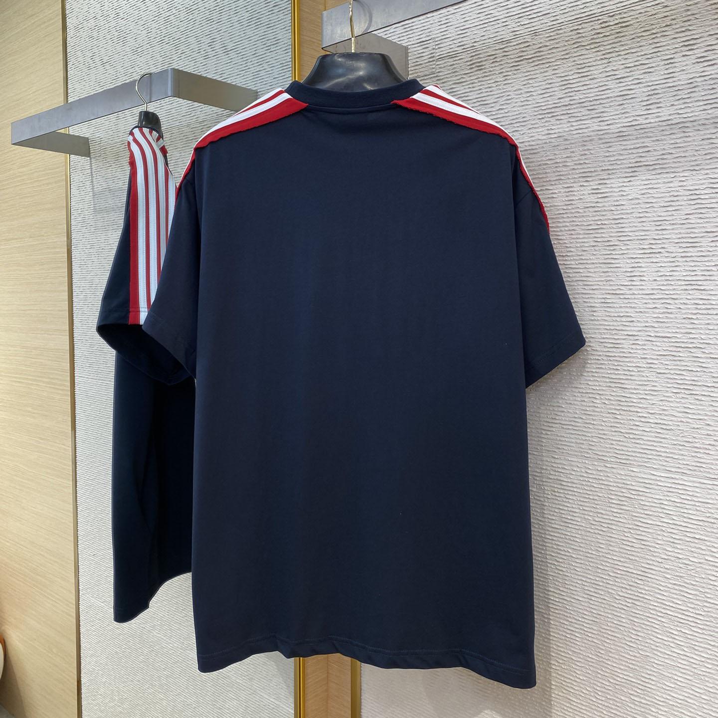 Balenciaga Unity Sports Icon T-Shirt Oversized In Faded Black - DopestKickz