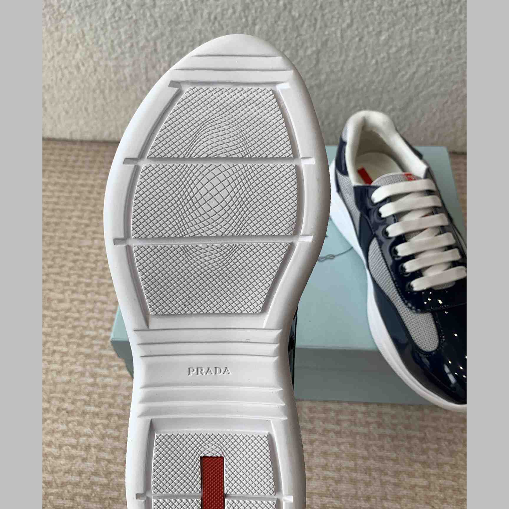 Prada Prada Cloudburst Gray Bronze Low Top Sneaker - DopestKickz