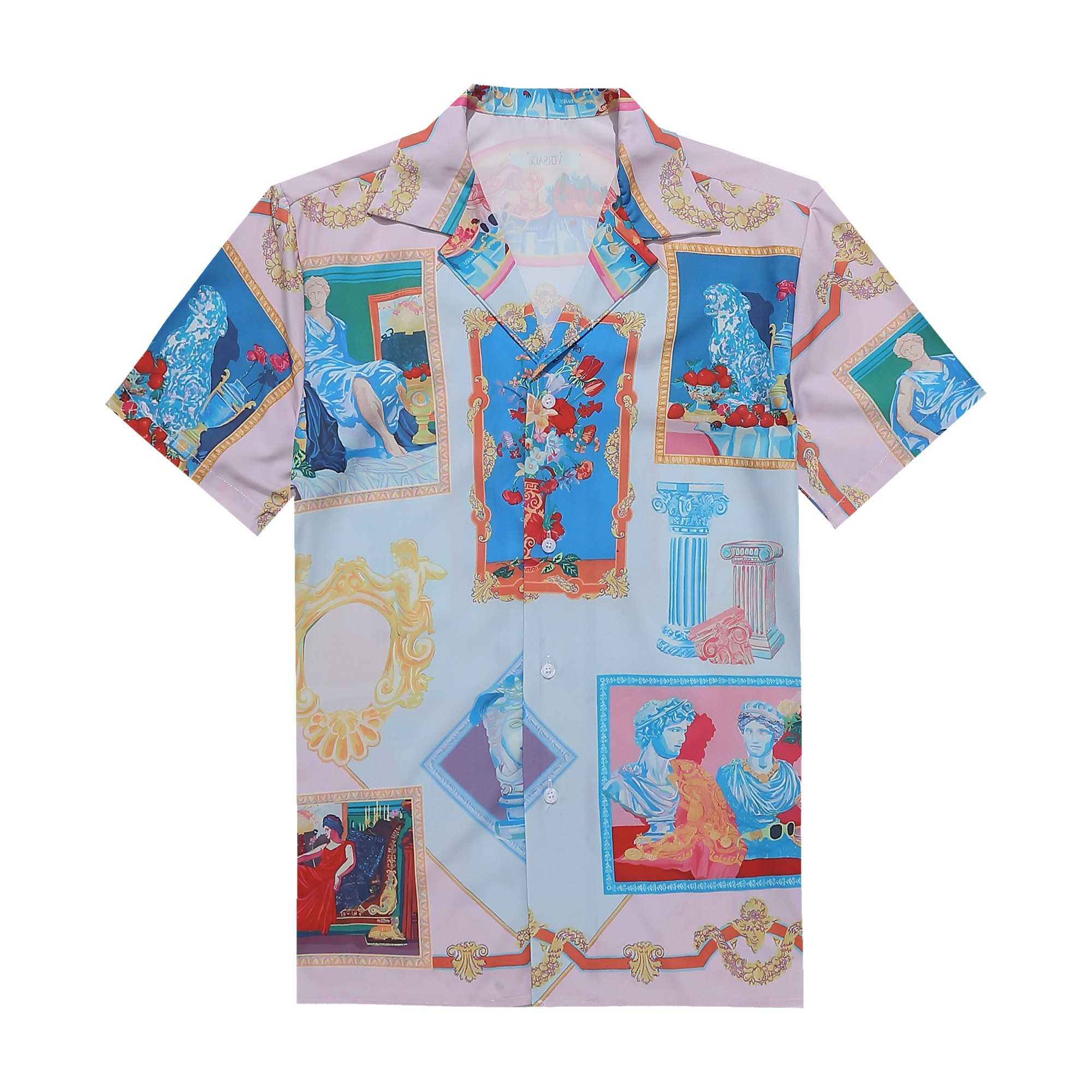 Versace Silk Shirt And Short - DopestKickz