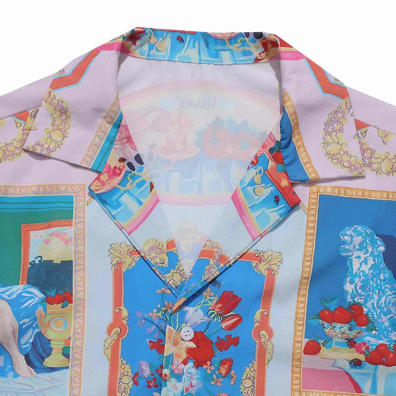 Versace Silk Shirt And Short - DopestKickz