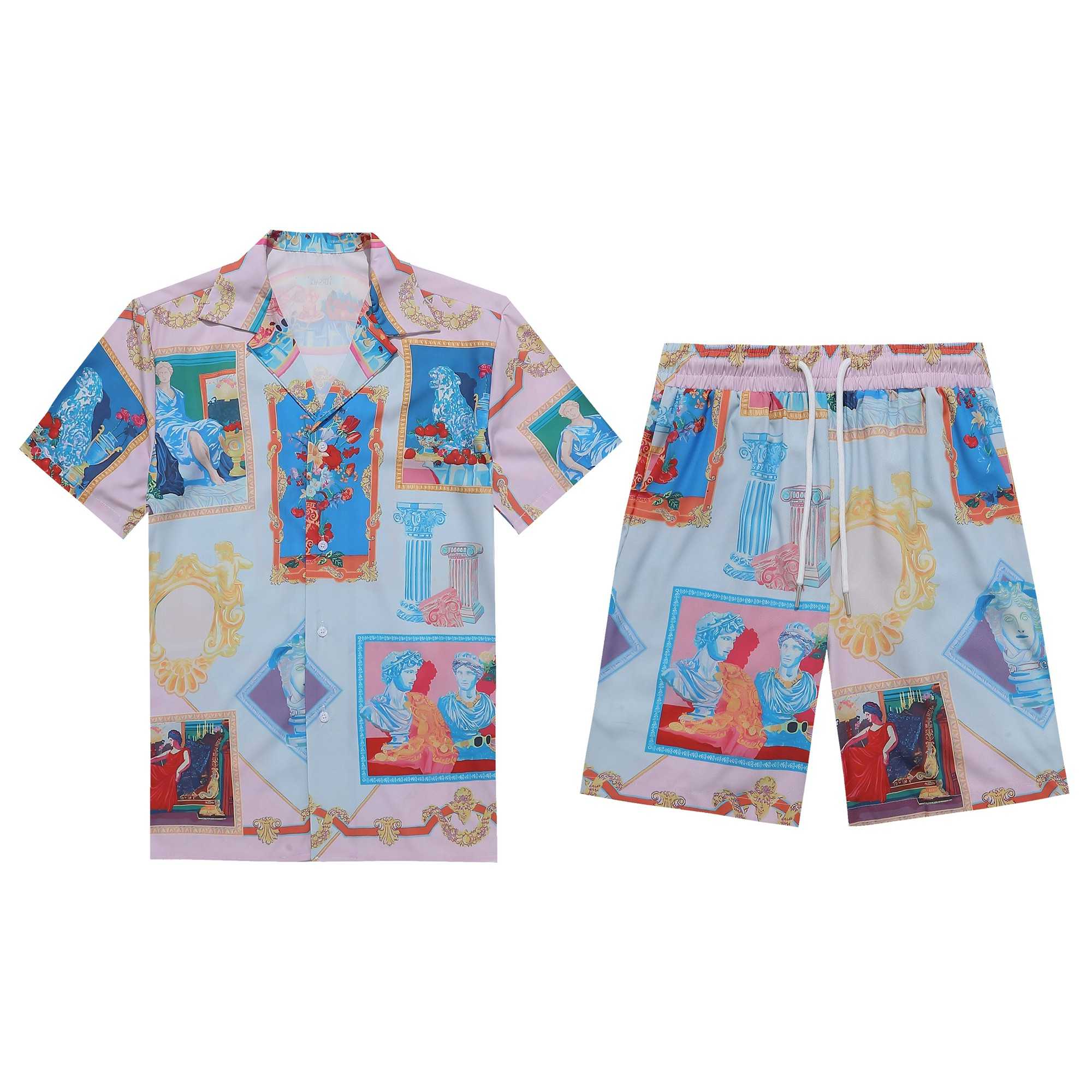 Versace Silk Shirt And Short - DopestKickz