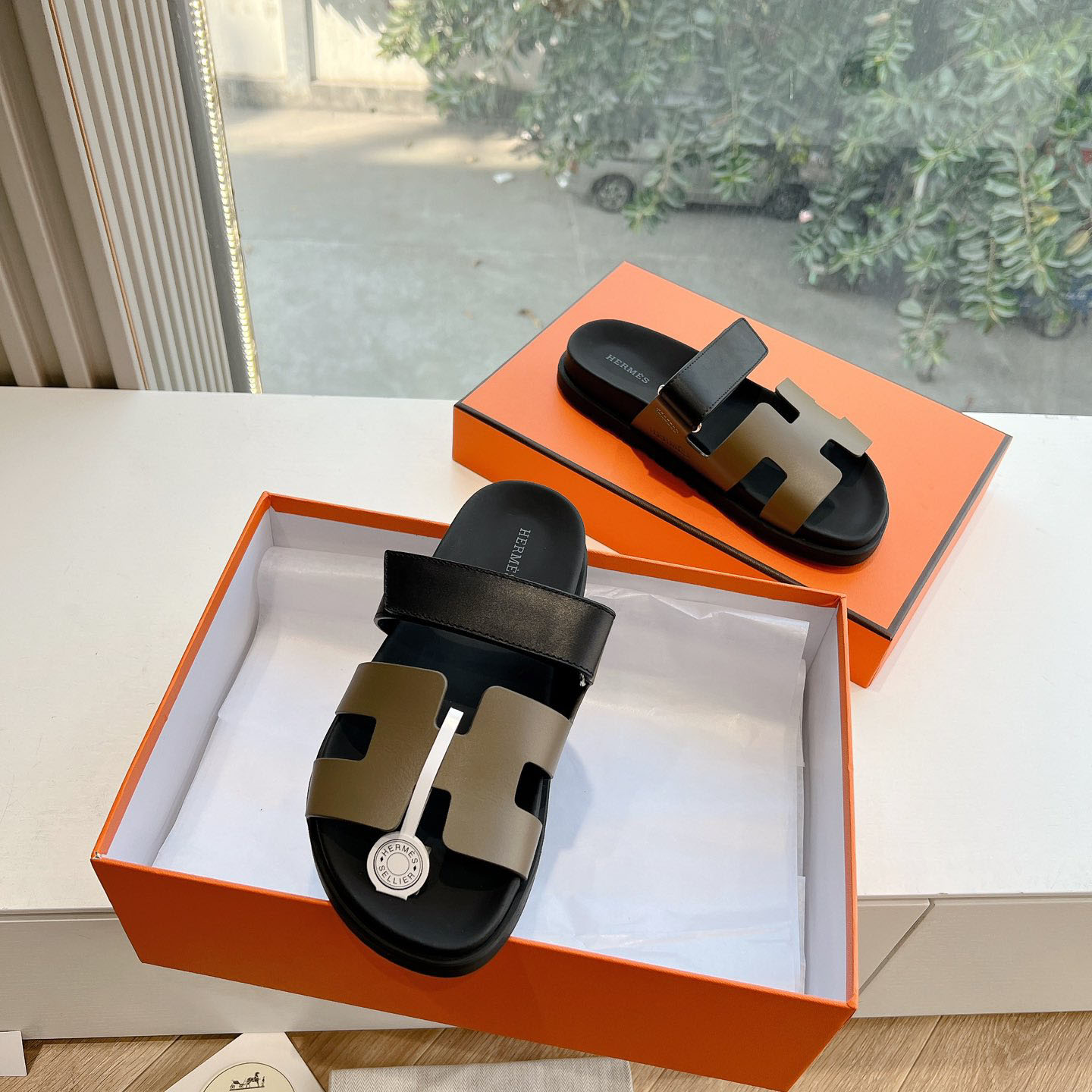 Hermes Chypre Sandal - DopestKickz