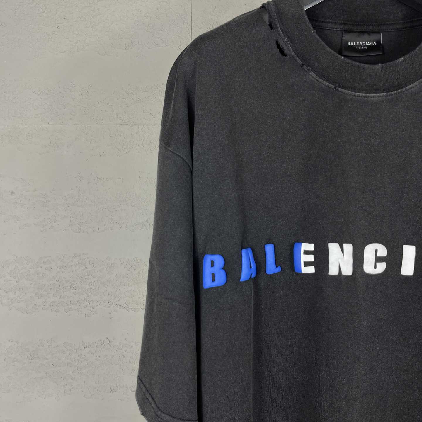 Balenciaga International Short Sleeve Cropped T-Shirt - DopestKickz