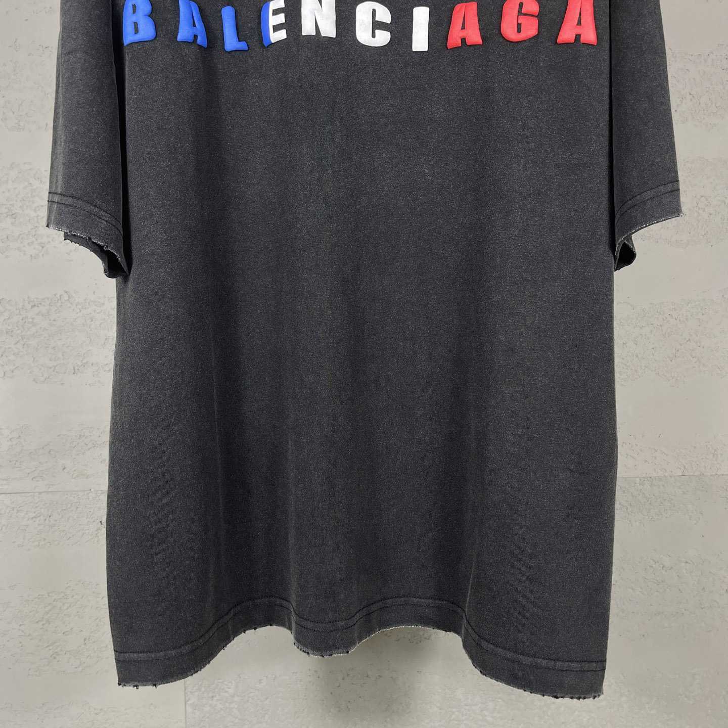 Balenciaga International Short Sleeve Cropped T-Shirt - DopestKickz