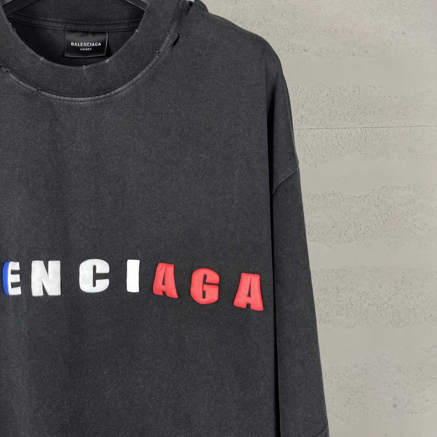Balenciaga International Short Sleeve Cropped T-Shirt - DopestKickz