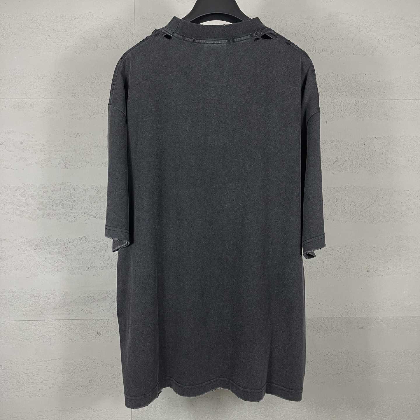 Balenciaga International Short Sleeve Cropped T-Shirt - DopestKickz