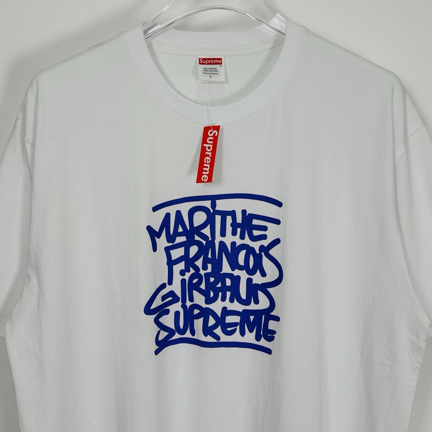 Supreme x Martithé + François Girbaud Tee 'White' - DopestKickz