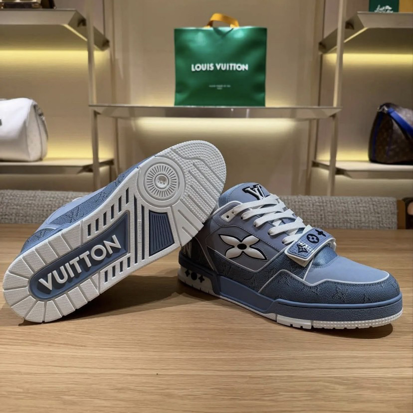 Louis Vuitton LV Trainer Sneaker   1AHTUZ - DopestKickz