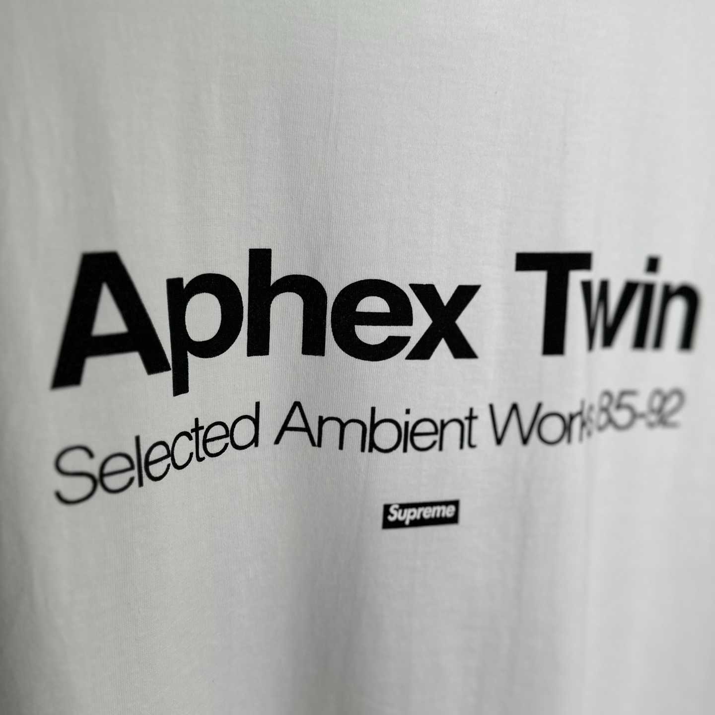 Supreme Aphex Twin Ambient Works Tee - DopestKickz