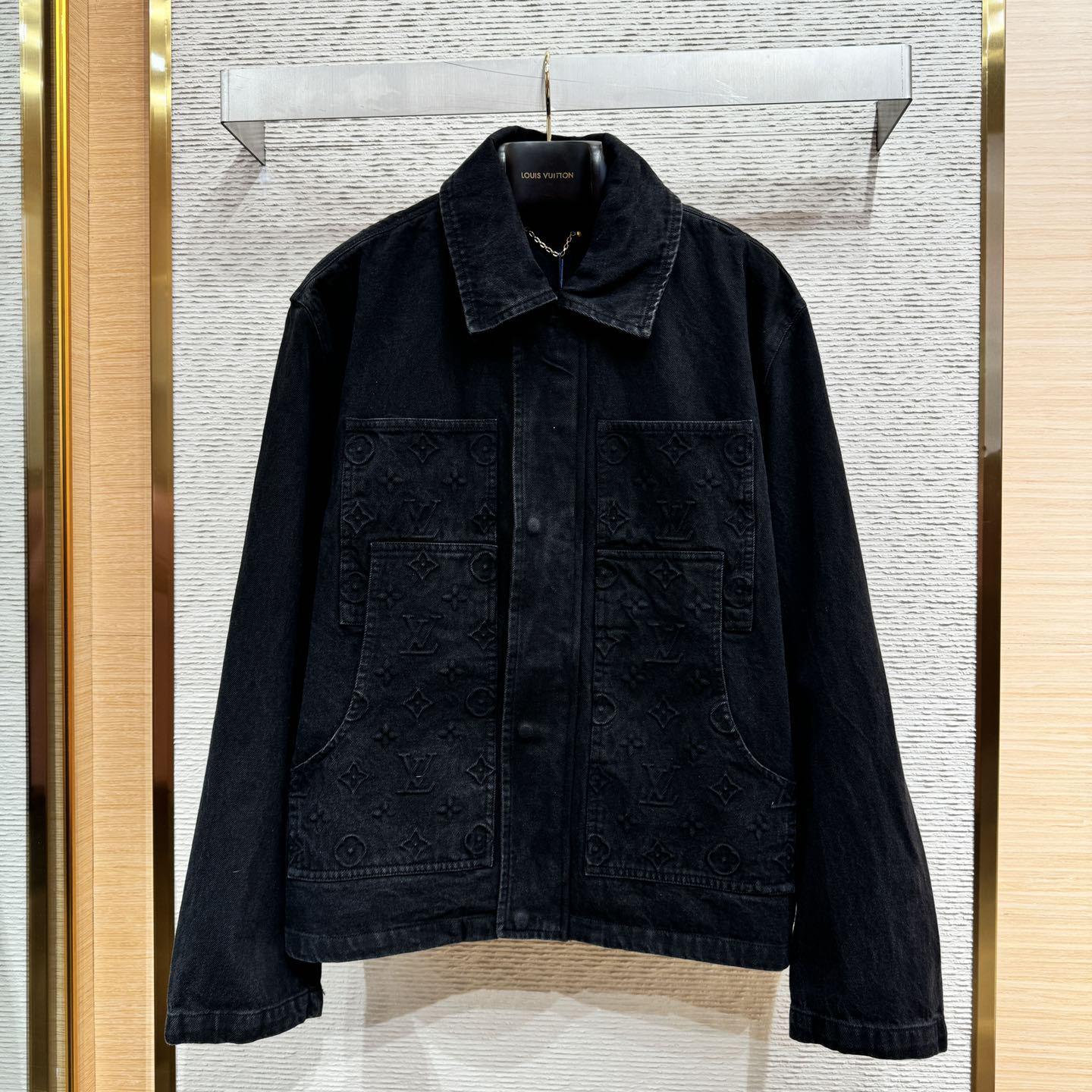 Louis Vuitton Workwear Denim Jacket   1AFVA6 - DopestKickz