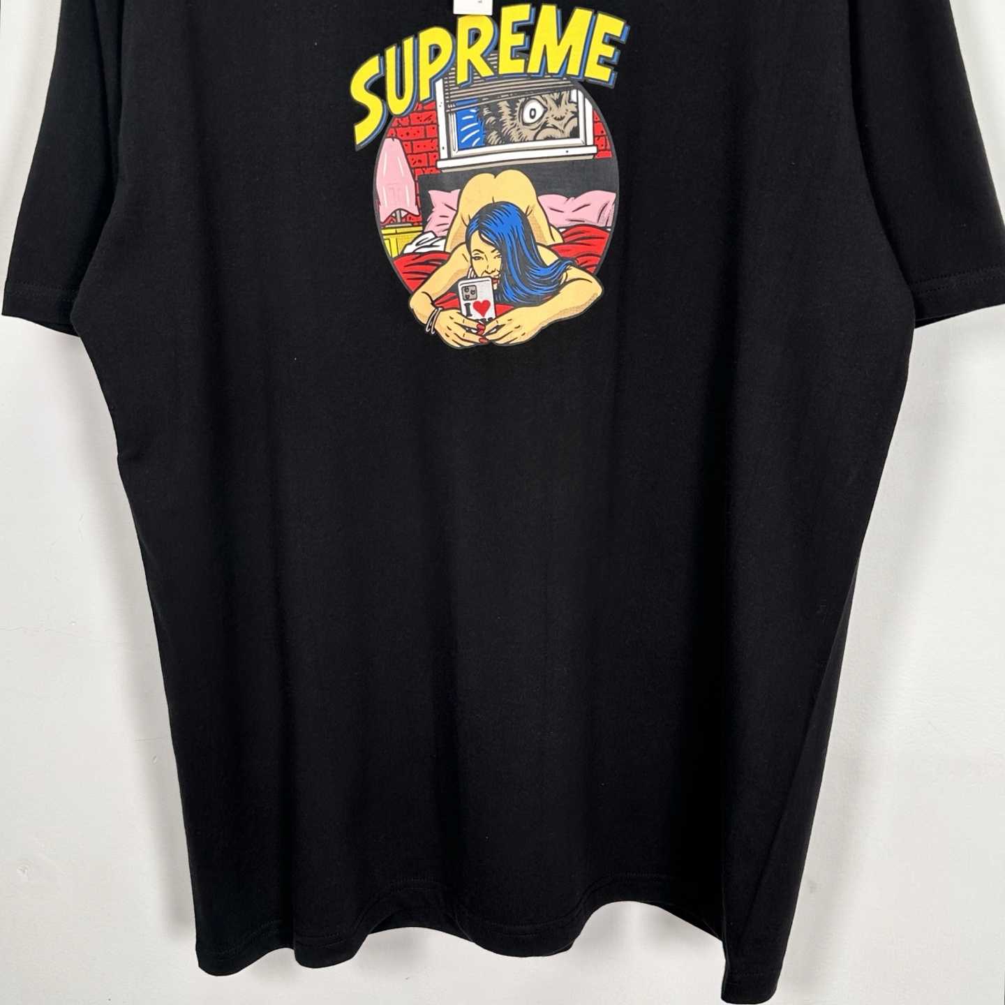 Supreme Bedroom Tee 'Black' - DopestKickz