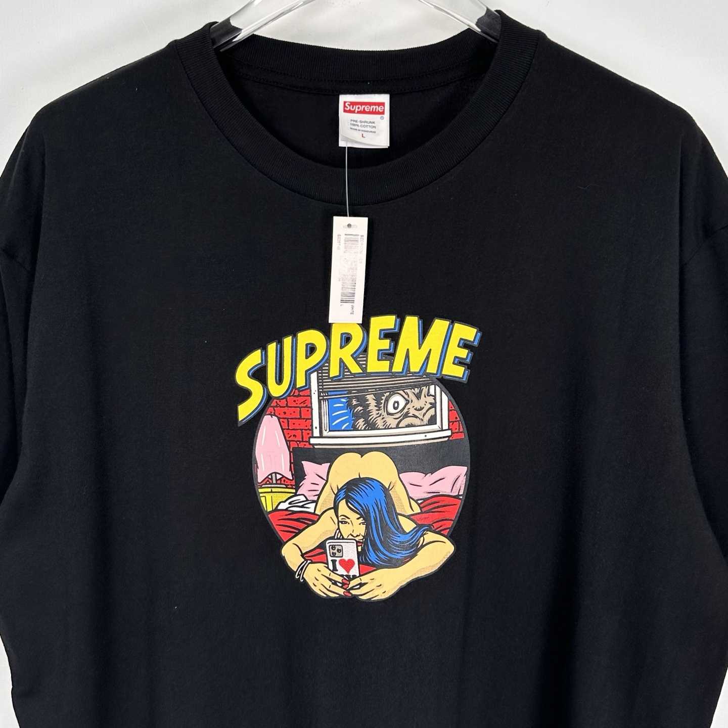 Supreme Bedroom Tee 'Black' - DopestKickz