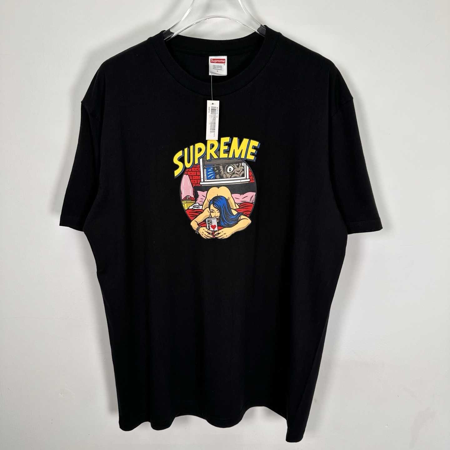 Supreme Bedroom Tee 'Black' - DopestKickz