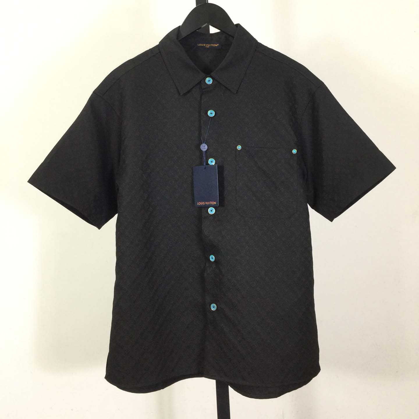 Louis Vuitton Monogram Short-Sleeved Cotton Shirt   - DopestKickz