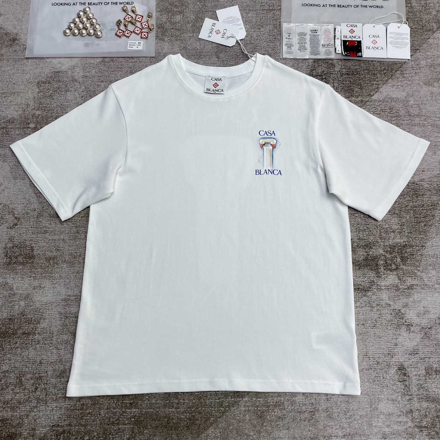 Casablanca La Colonne T-Shirt   C955 - DopestKickz