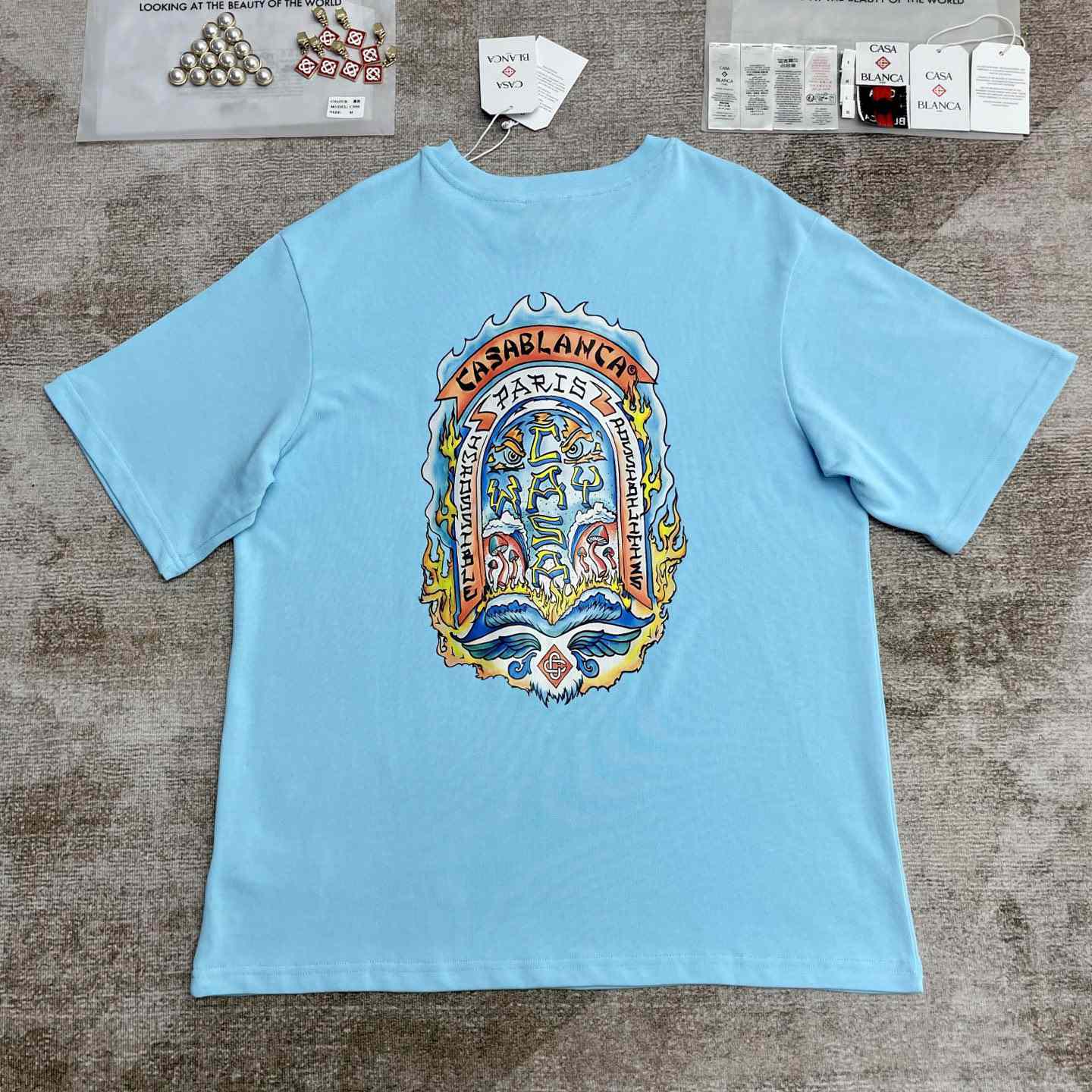 Casablanca Casa Way Skate Printed T-shirt   C981 - DopestKickz