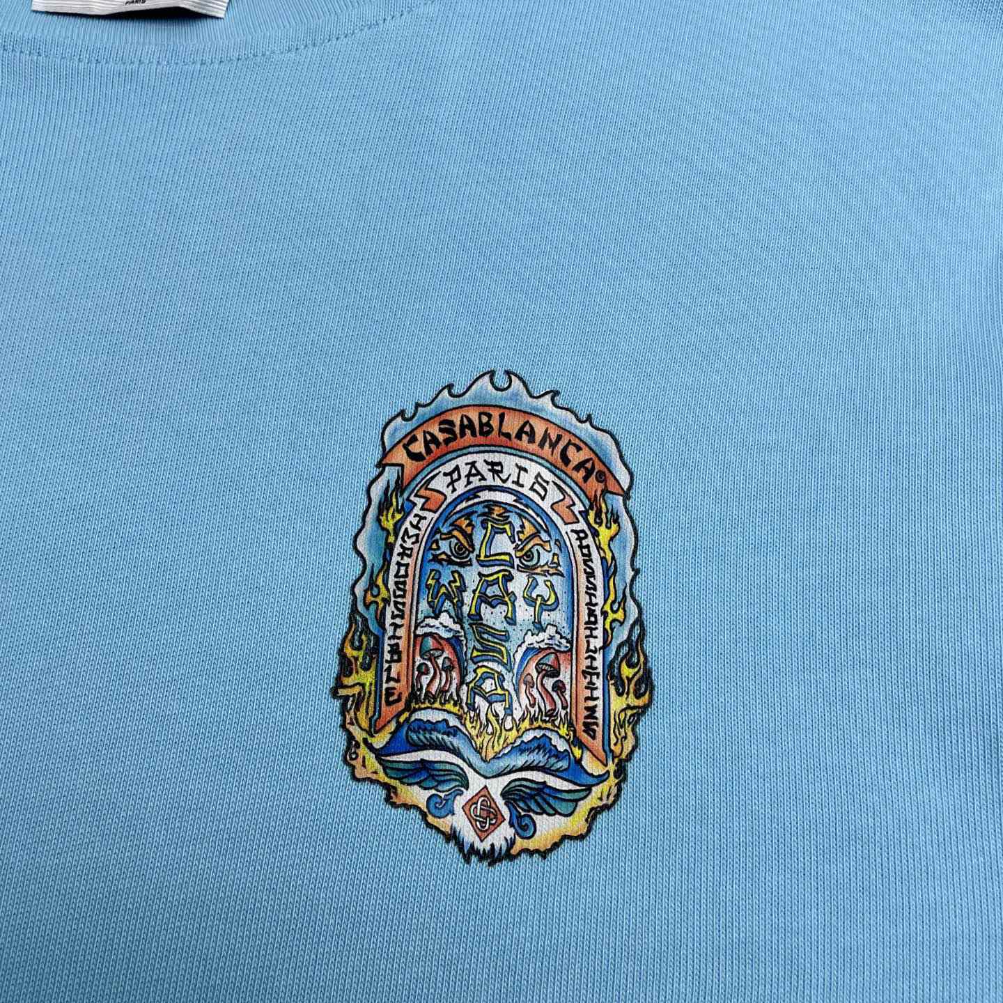 Casablanca Casa Way Skate Printed T-shirt   C981 - DopestKickz