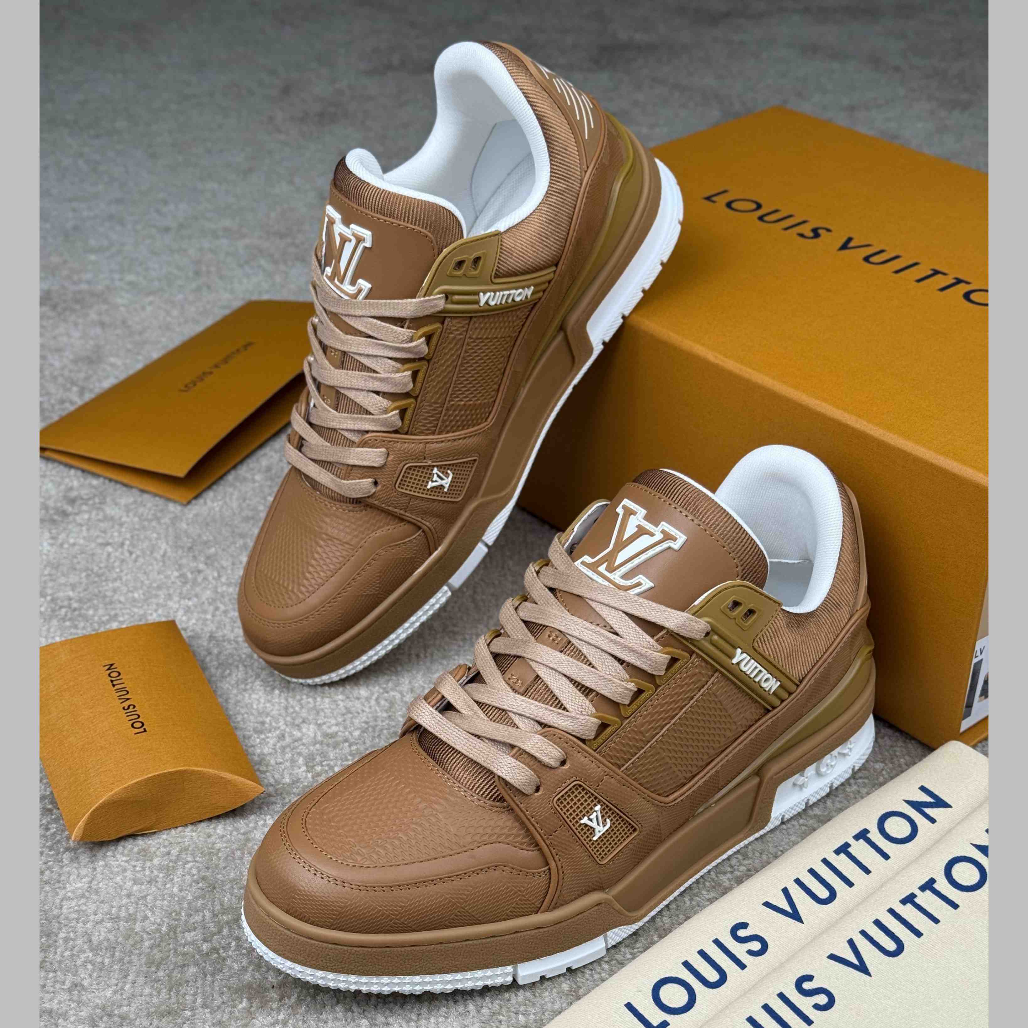 Louis Vuitton LV Trainer Sneaker   1AHTTO - DopestKickz