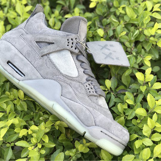 KAWS x Air Jordan 4 “Cool Grey”      - DopestKickz