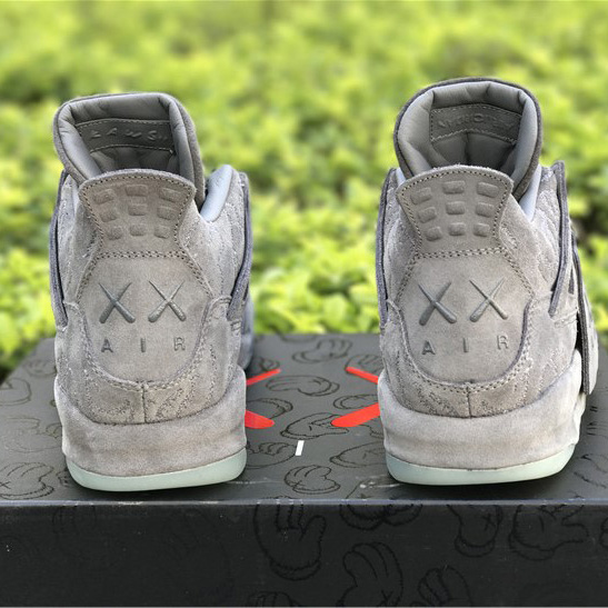 KAWS x Air Jordan 4 “Cool Grey”      - DopestKickz