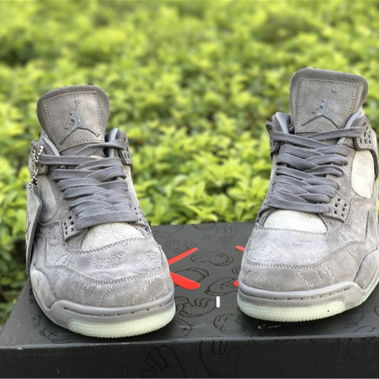KAWS x Air Jordan 4 “Cool Grey”      - DopestKickz